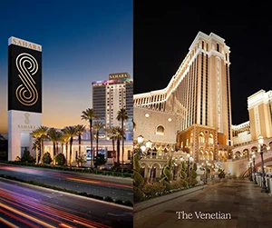 Sahara and Venetian hotels